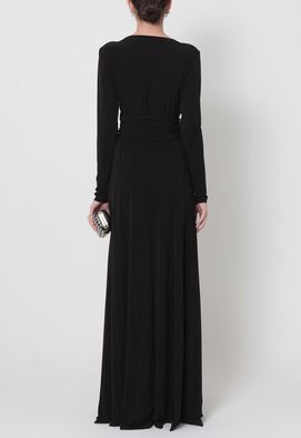 vestido-cayme-longo-de-malha-de-manga-comprida-powerlook-preto