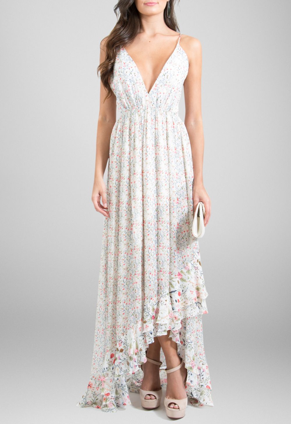 vestido branco longo boho