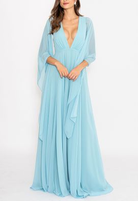 vestido-clarin-longo-powerlook-azul